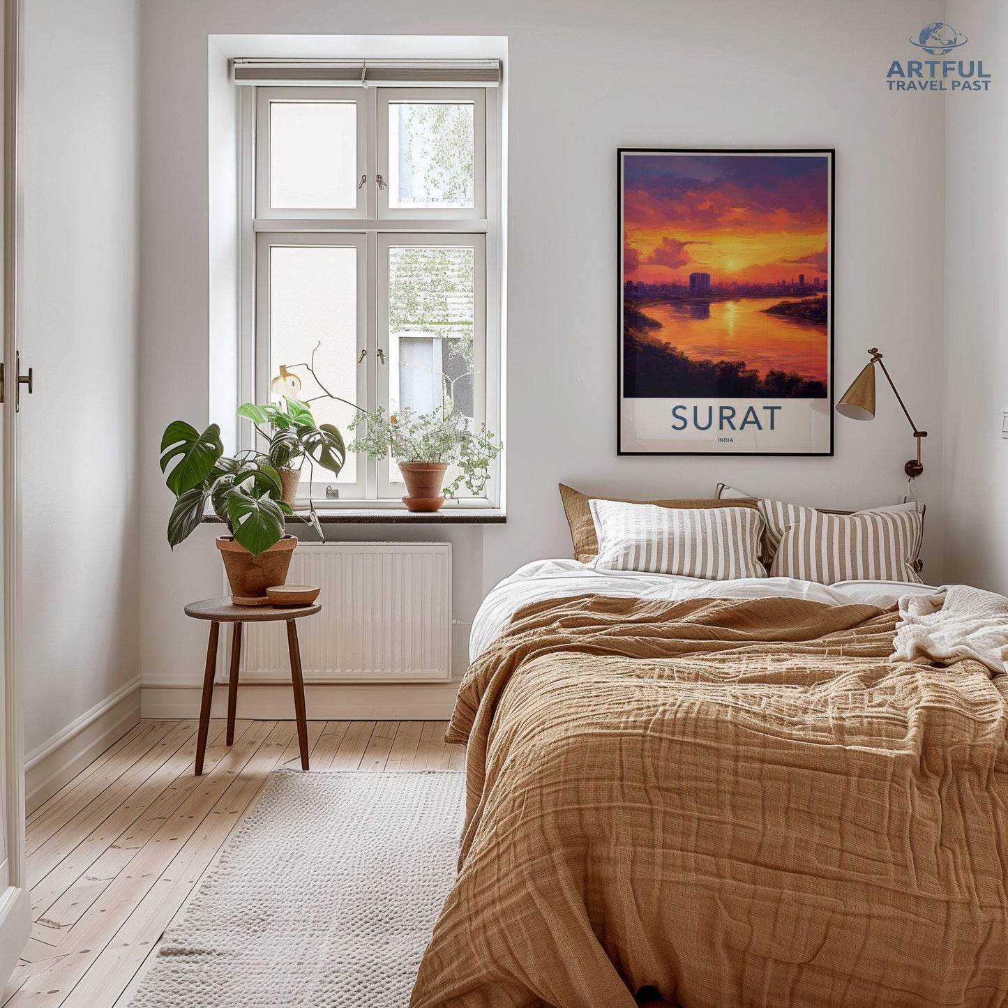Surat Poster | Gujarat Wall Art | India Decor