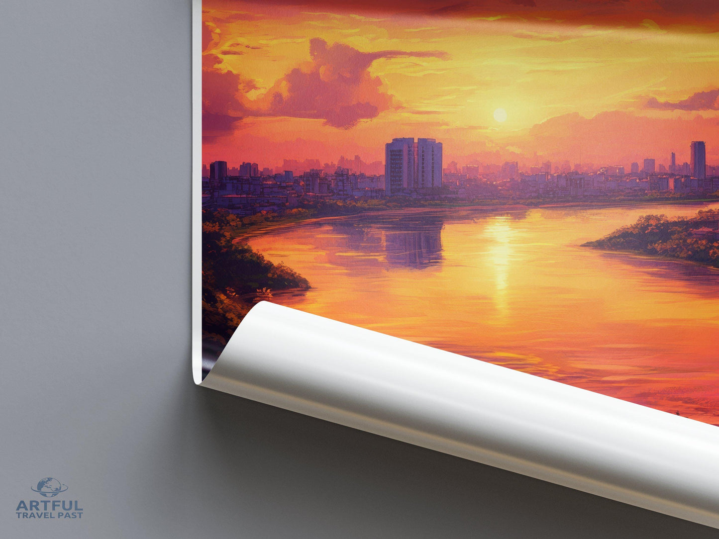 Surat Poster | Gujarat Wall Art | India Decor