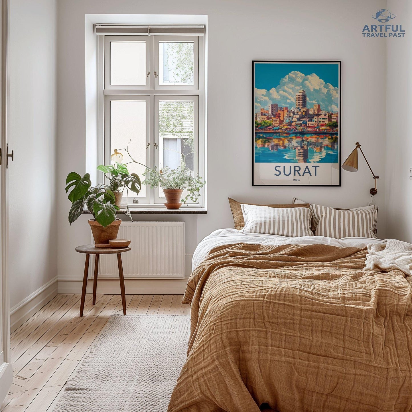 Surat Poster | Gujarat Wall Art | India Decor