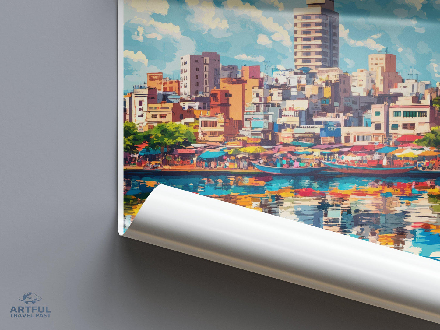 Surat Poster | Gujarat Wall Art | India Decor