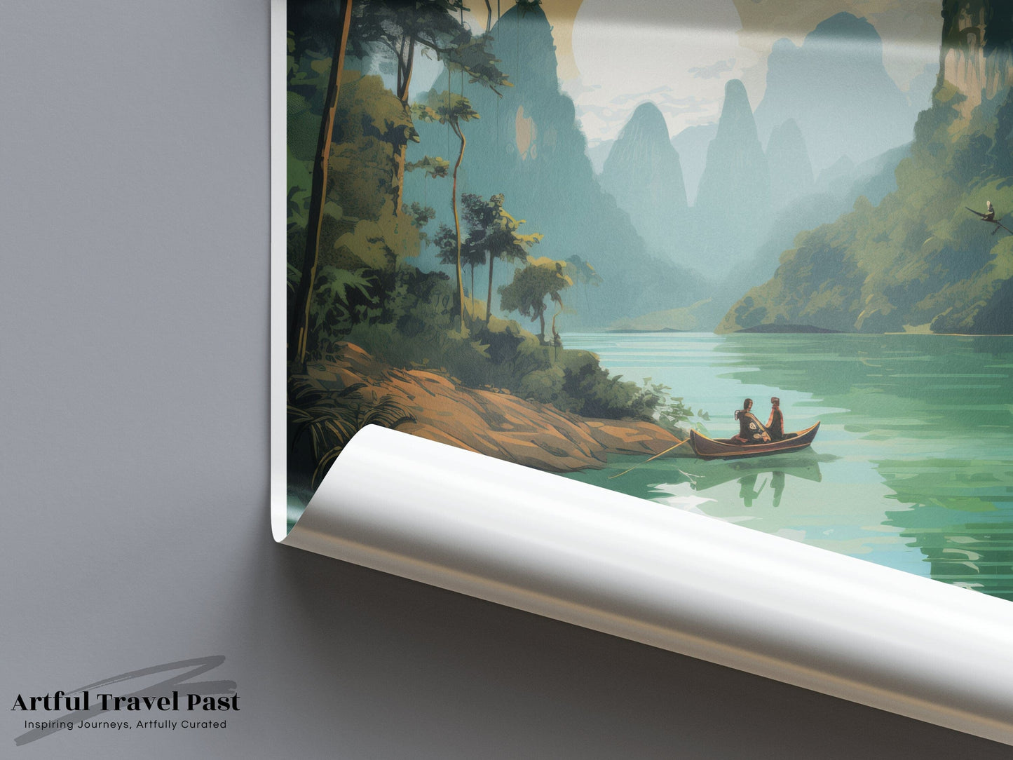 Surat Thani Poster - Thailand Wall Art