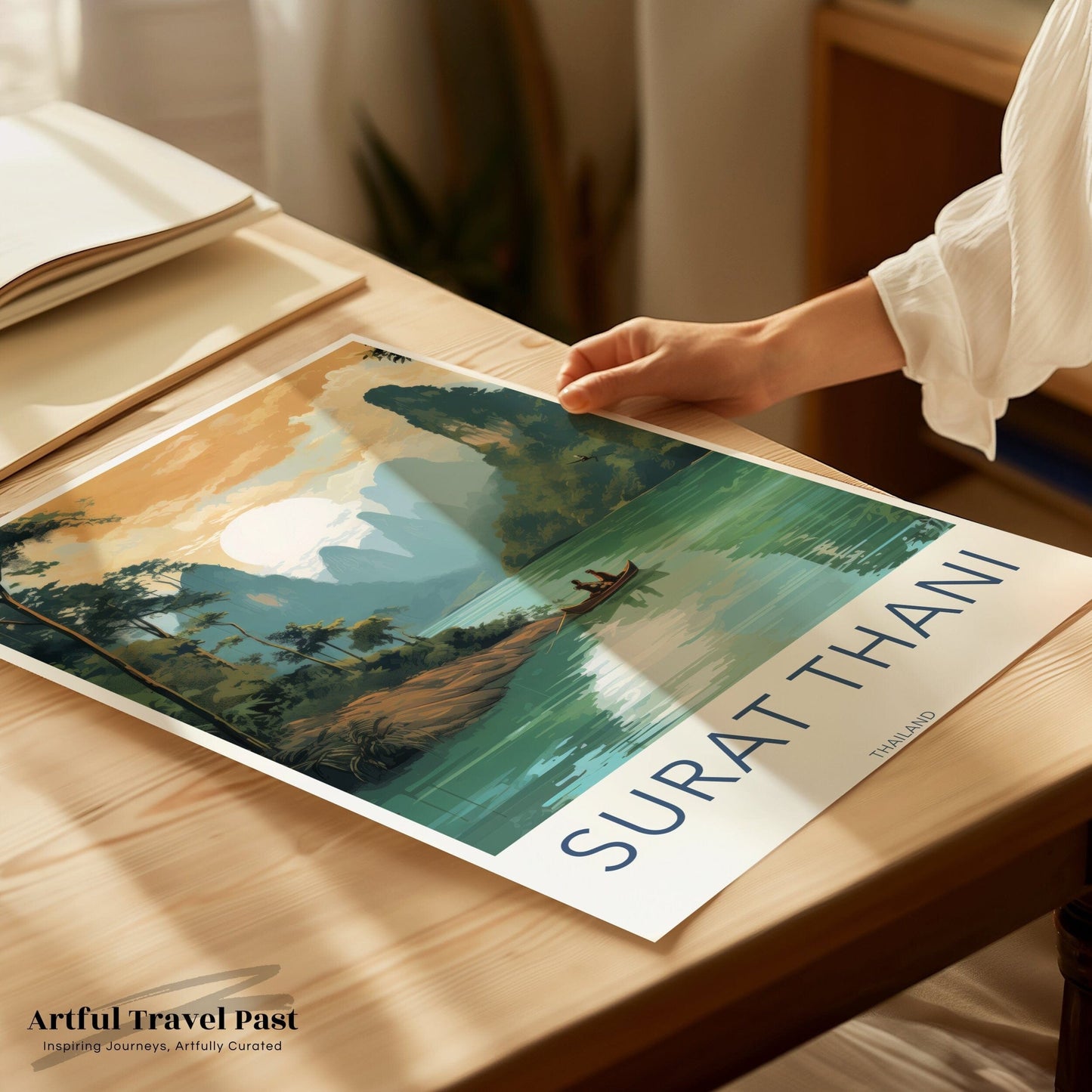 Surat Thani Poster - Thailand Wall Art