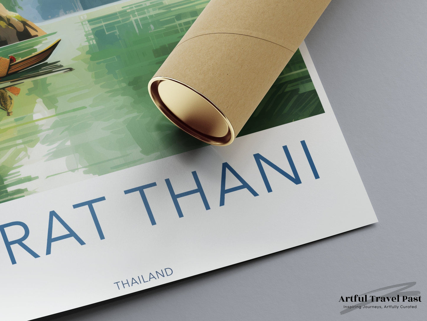 Surat Thani Poster - Thailand Wall Art
