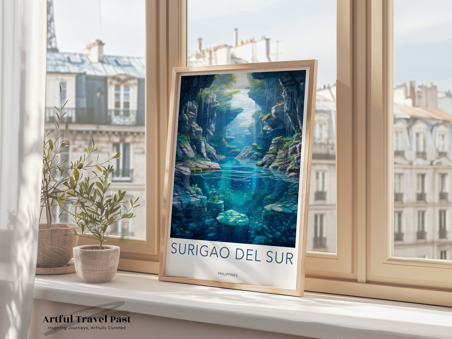 Surigao del Sur Poster - Philippines Wall Art