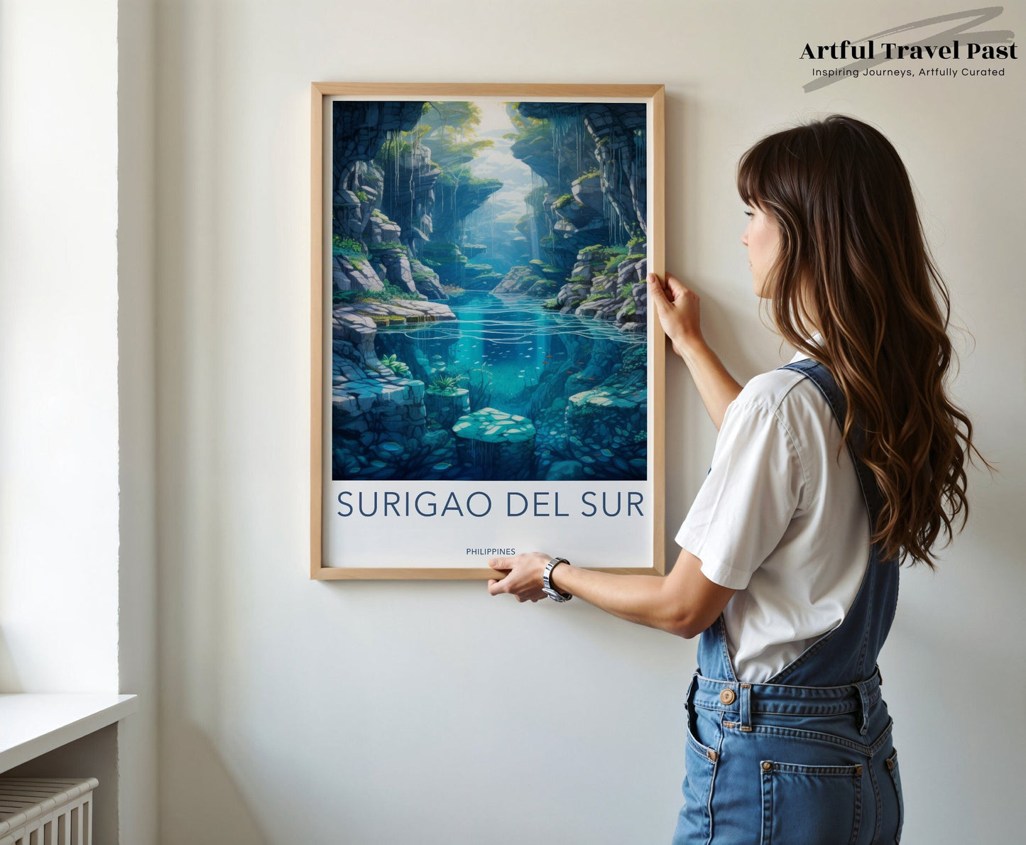 Surigao del Sur Poster - Philippines Wall Art