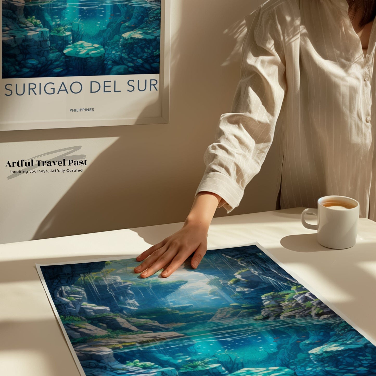 Surigao del Sur Poster - Philippines Wall Art