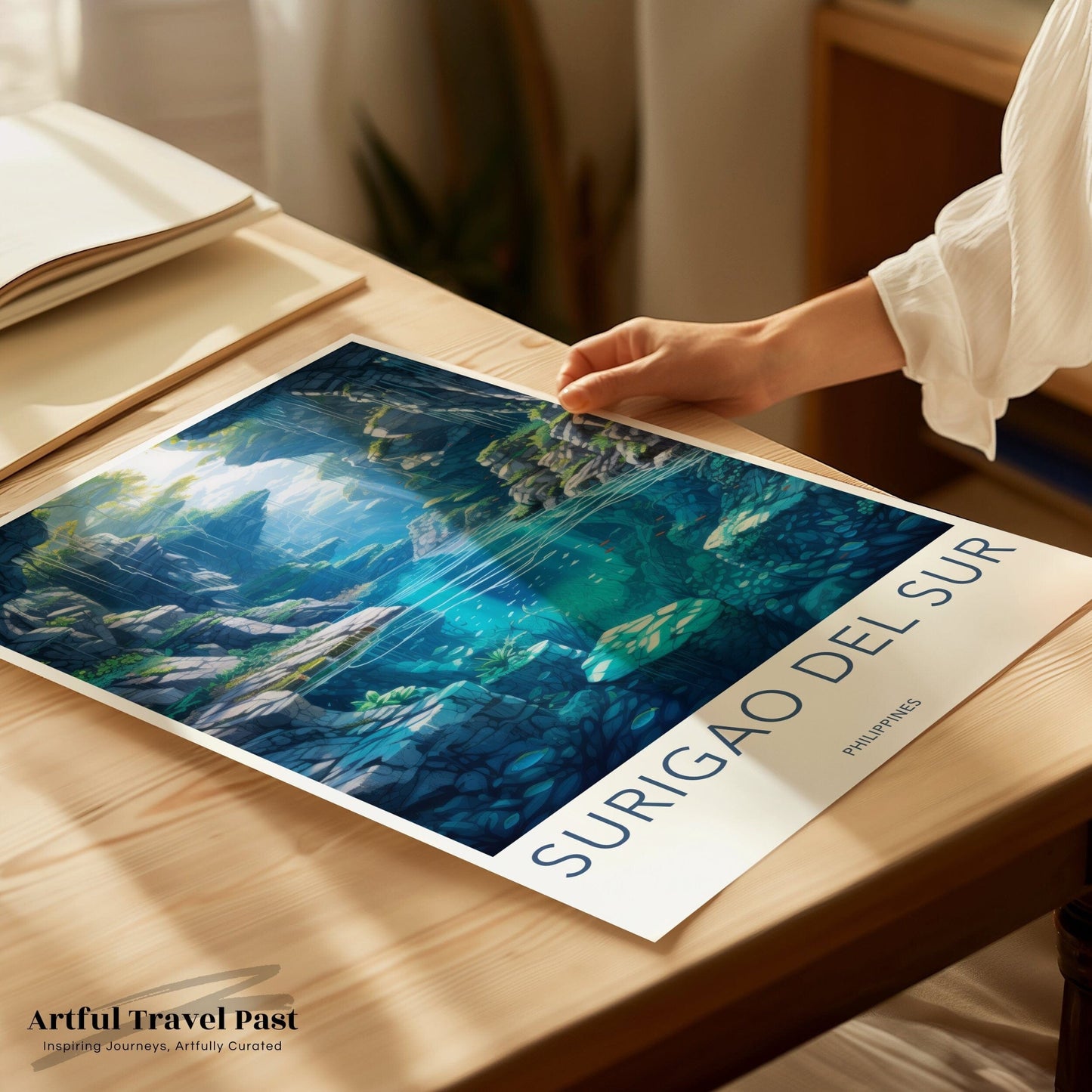 Surigao del Sur Poster - Philippines Wall Art