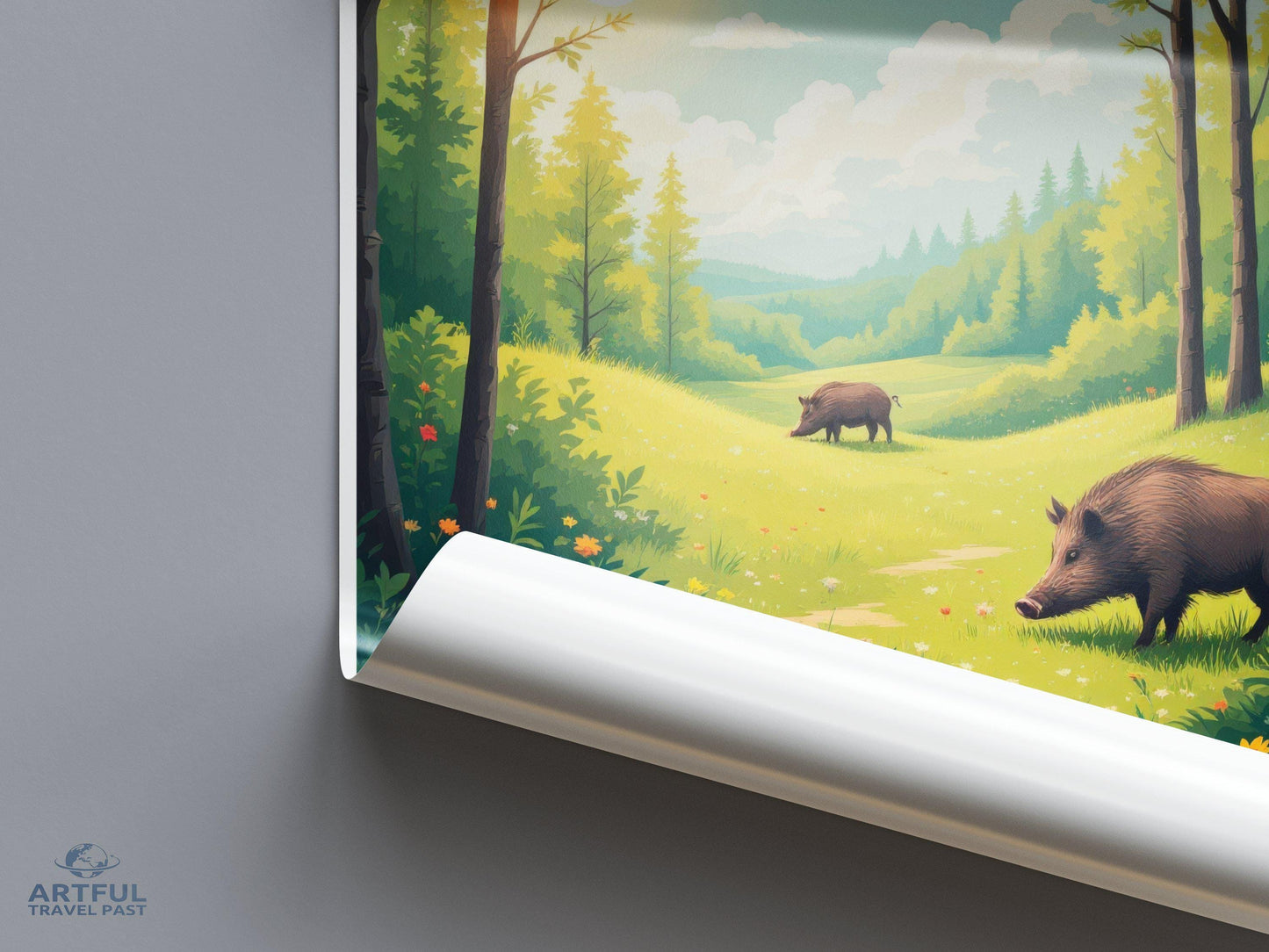 Sutjeska National Park Poster