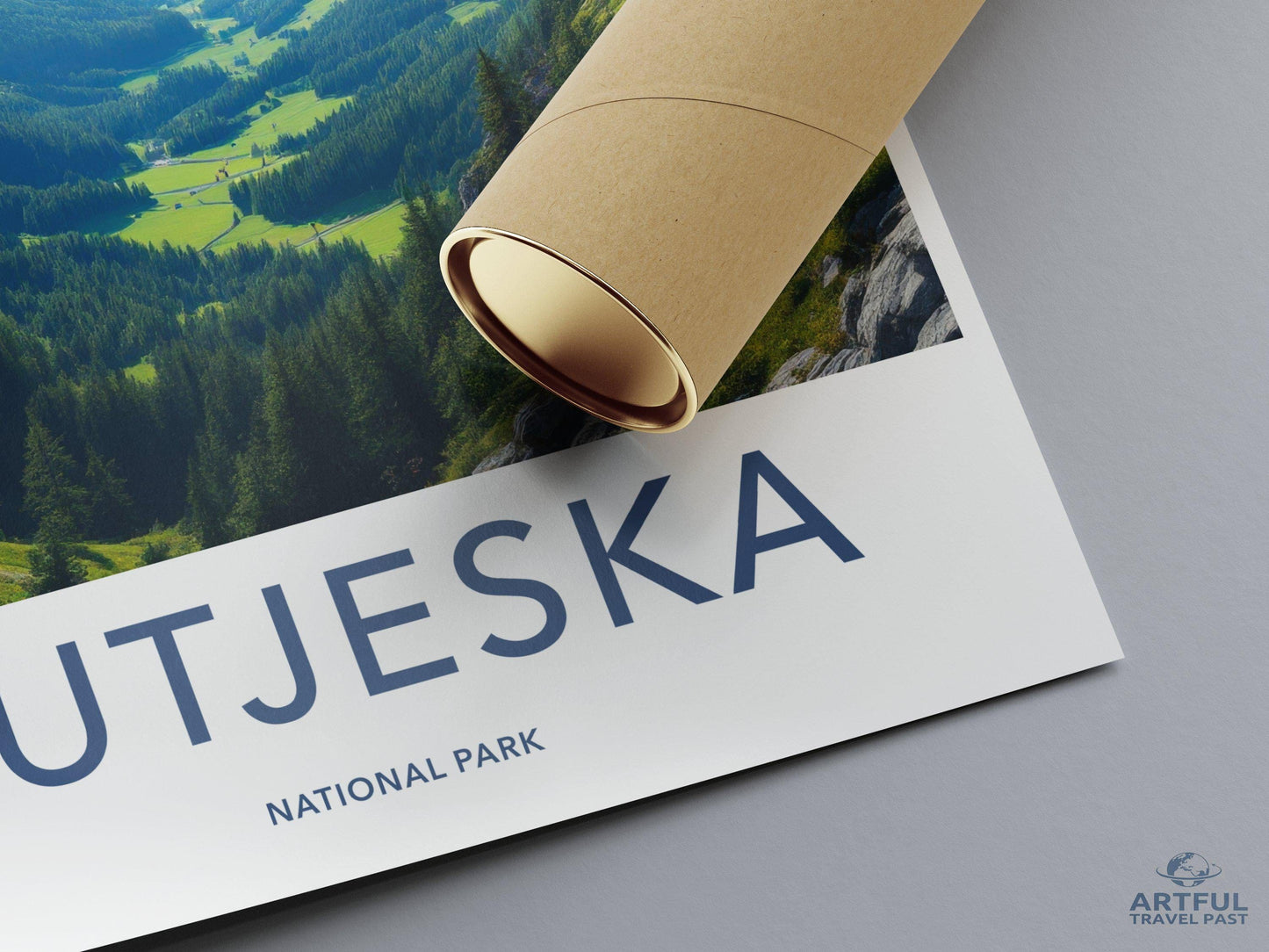 Sutjeska National Park Poster | Bosnia and Herzegovina Art