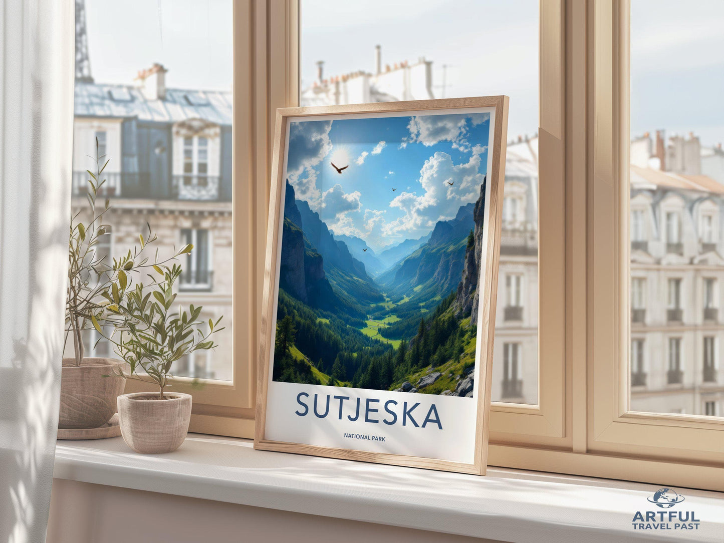 Sutjeska National Park Poster | Bosnia and Herzegovina Art