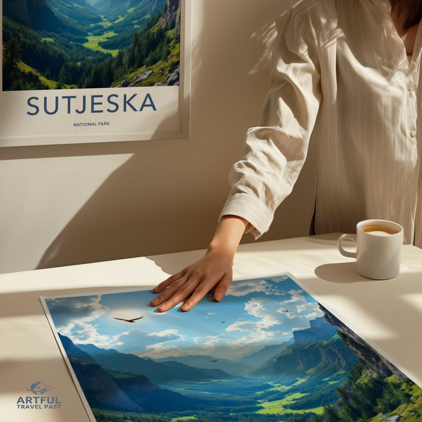 Sutjeska National Park Poster | Bosnia and Herzegovina Art