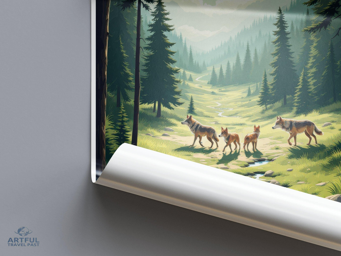 Sutjeska Park Poster - Bosnia and Herzegovina