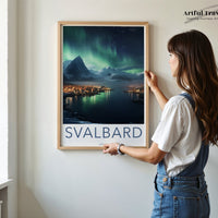 Svalbard Poster - Norway Wall Art