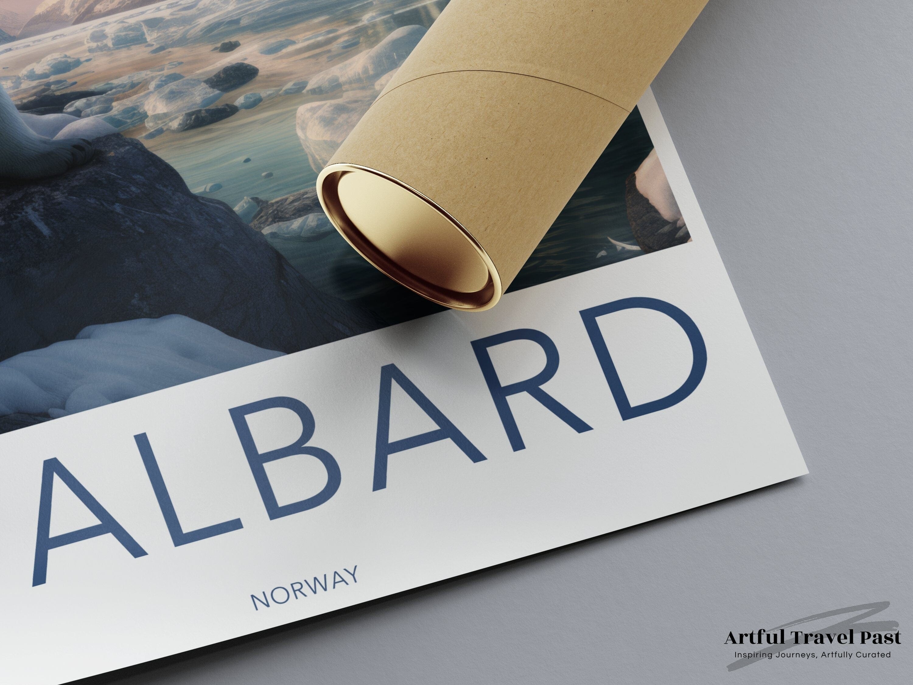 Svalbard Poster - Norway Wall Art