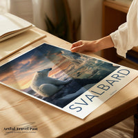 Svalbard Poster - Norway Wall Art