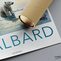 Svalbard Poster - Norway Wall Art
