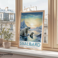 Svalbard Poster - Norway Wall Art