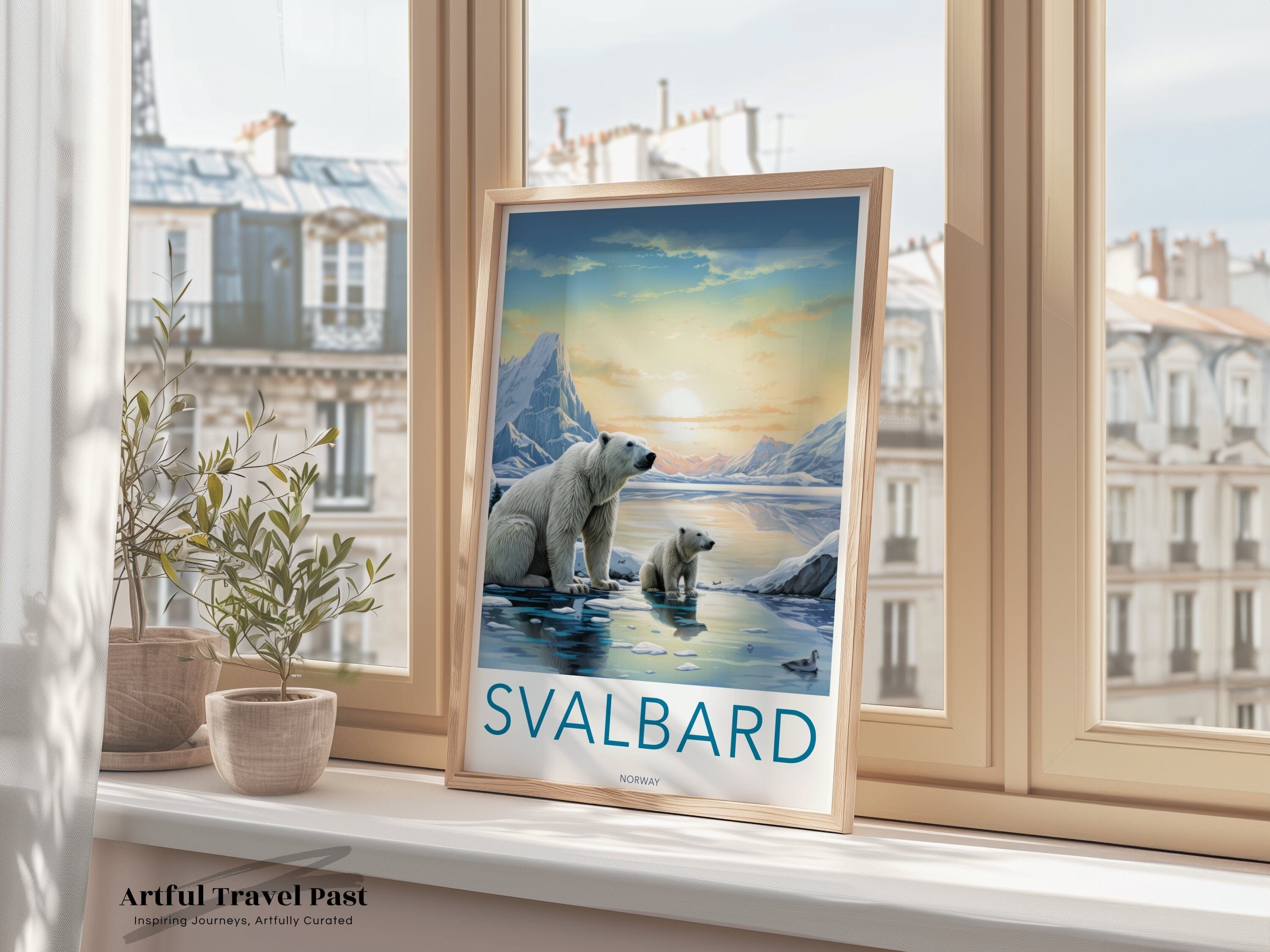 Svalbard Poster - Norway Wall Art