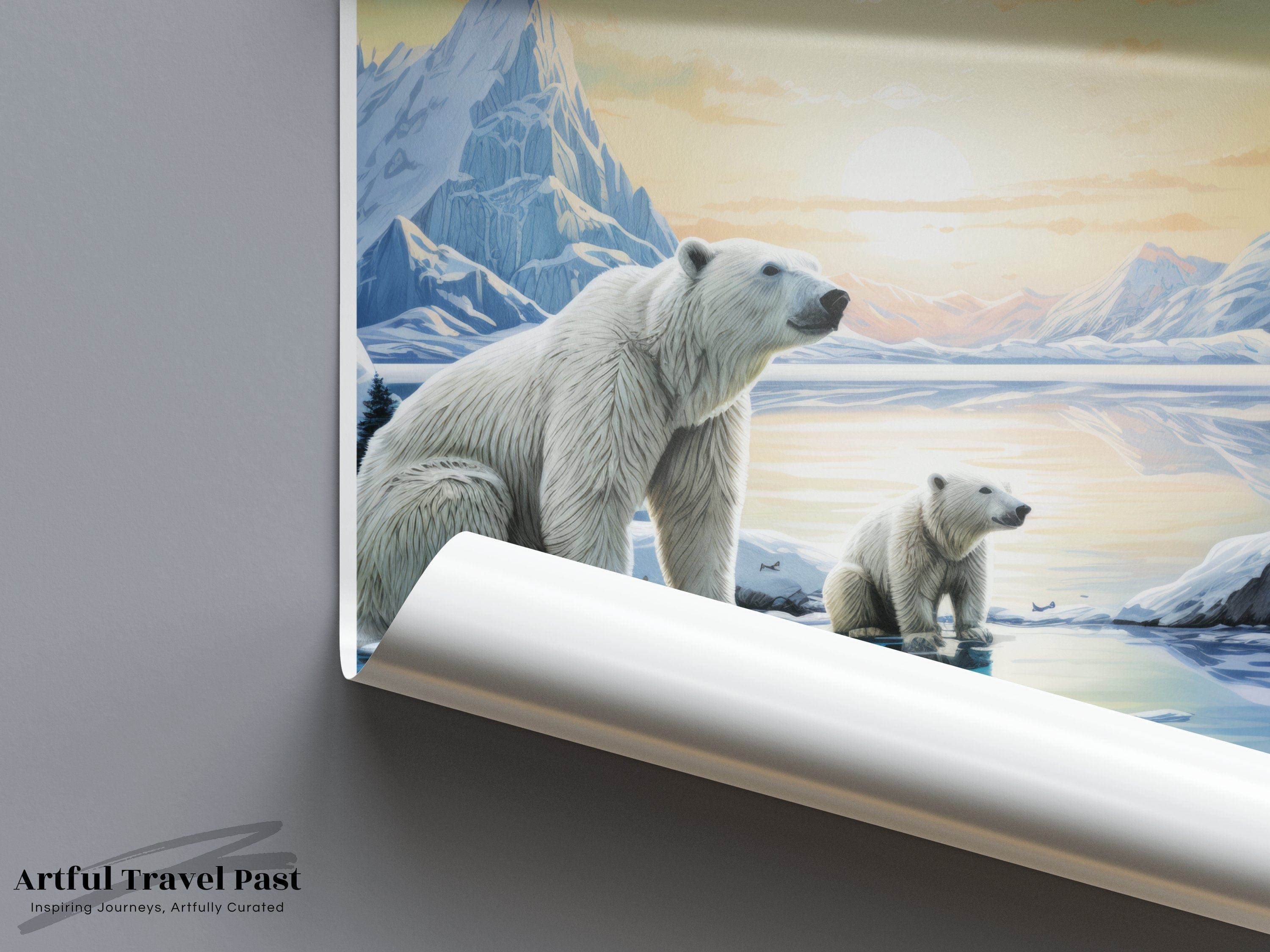 Svalbard Poster - Norway Wall Art