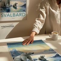 Svalbard Poster - Norway Wall Art