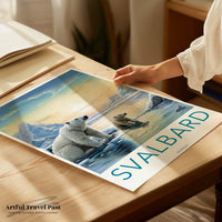 Svalbard Poster - Norway Wall Art