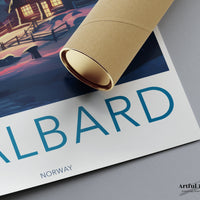 Svalbard Poster - Norway Wall Art