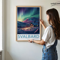 Svalbard Poster - Norway Wall Art