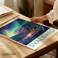 Svalbard Poster - Norway Wall Art