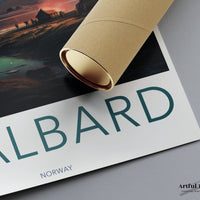 Svalbard Poster - Norway Wall Art