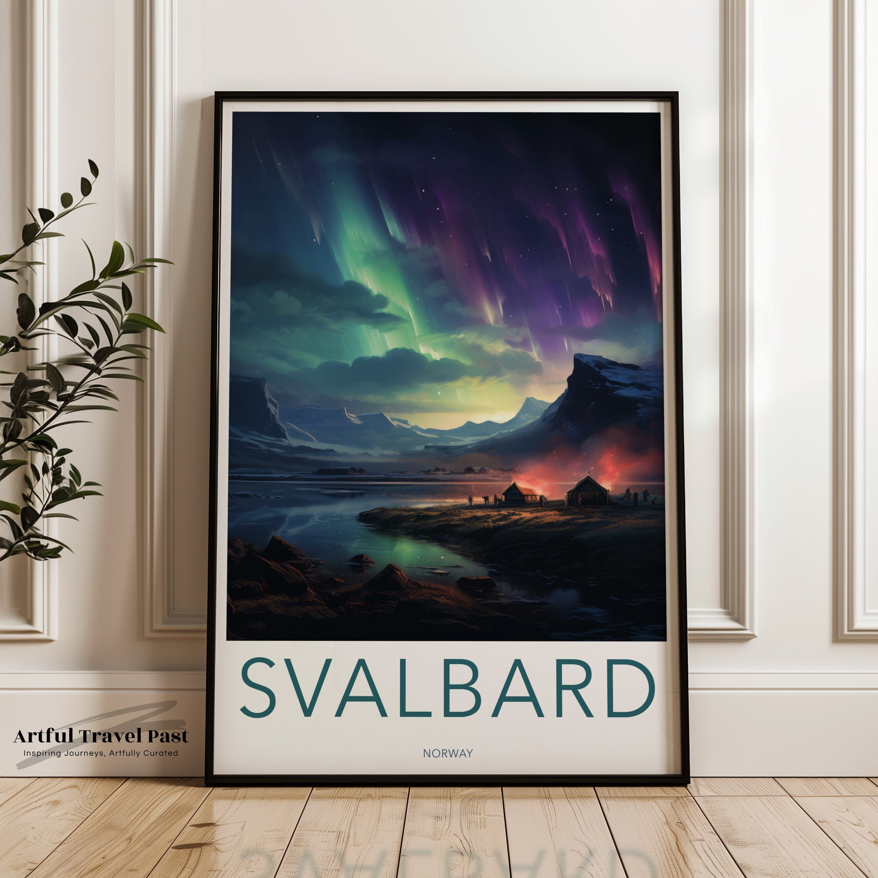 Svalbard Poster - Norway Wall Art