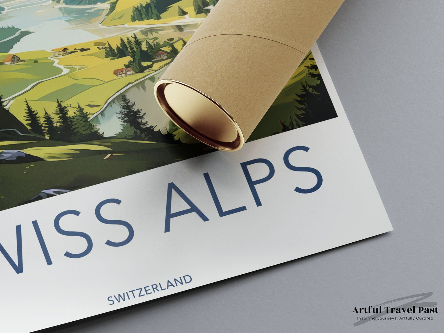 Swiss Alps Poster