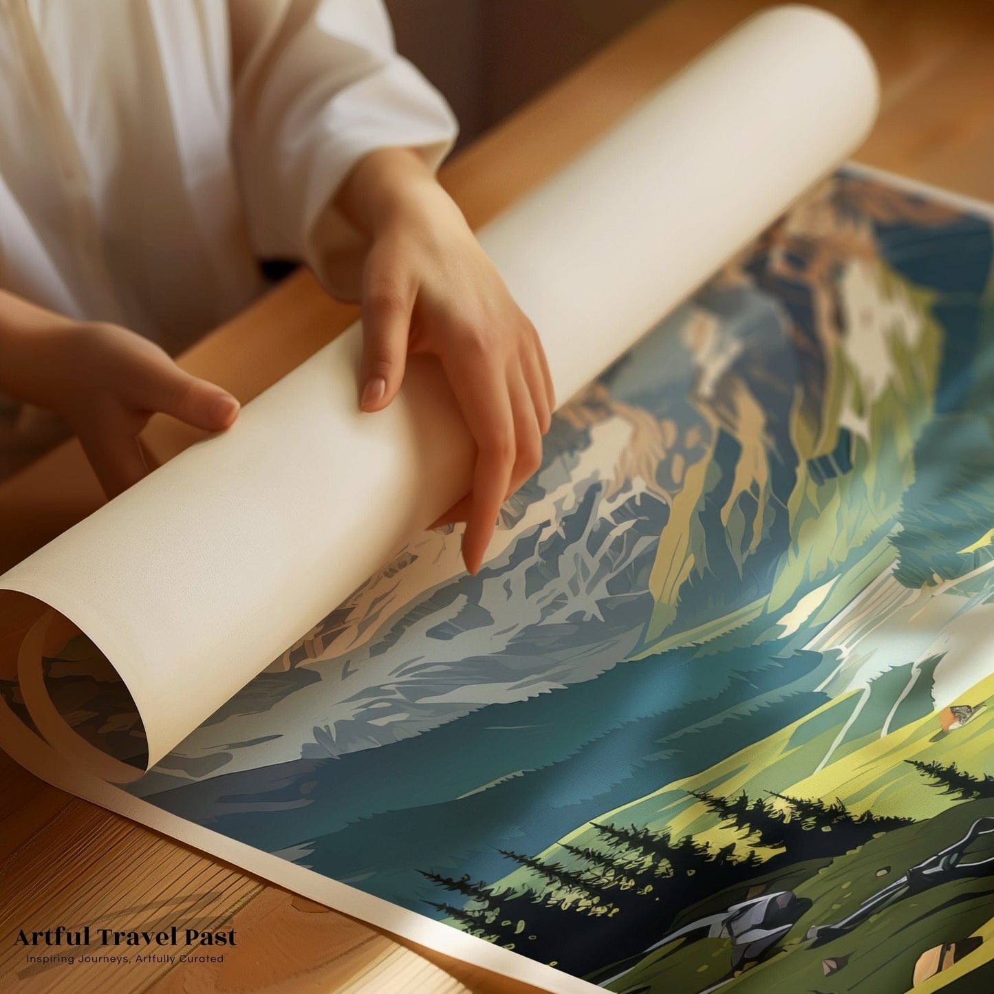 Swiss Alps Poster