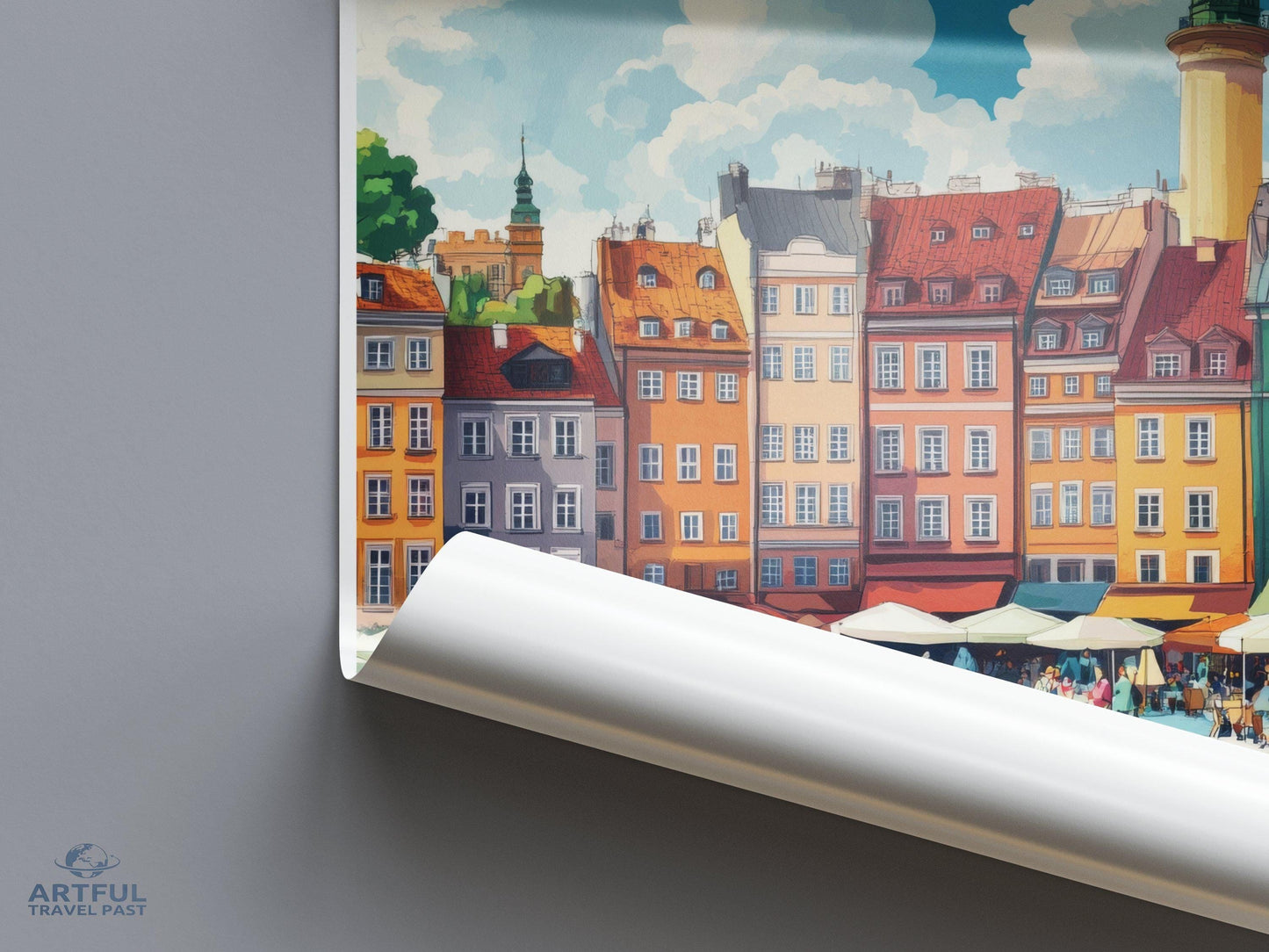 Szczecin Poster | Poland Wall Art | Europe Decor