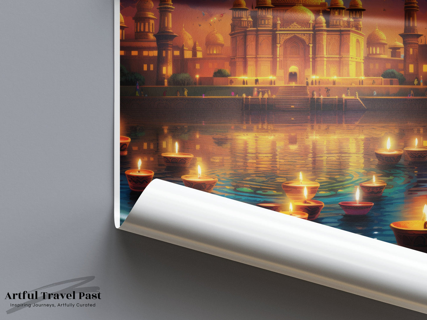 Taj Mahal Poster - India Wall Art
