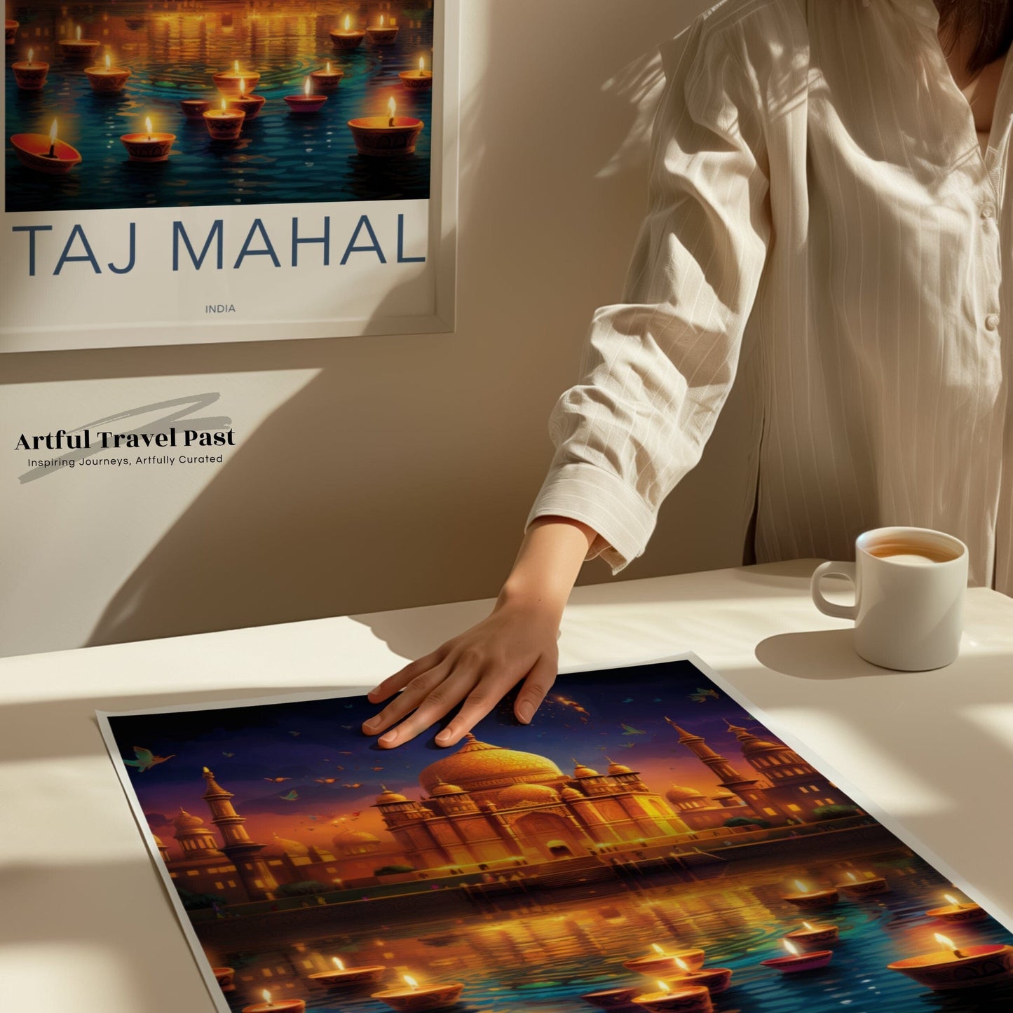 Taj Mahal Poster - India Wall Art