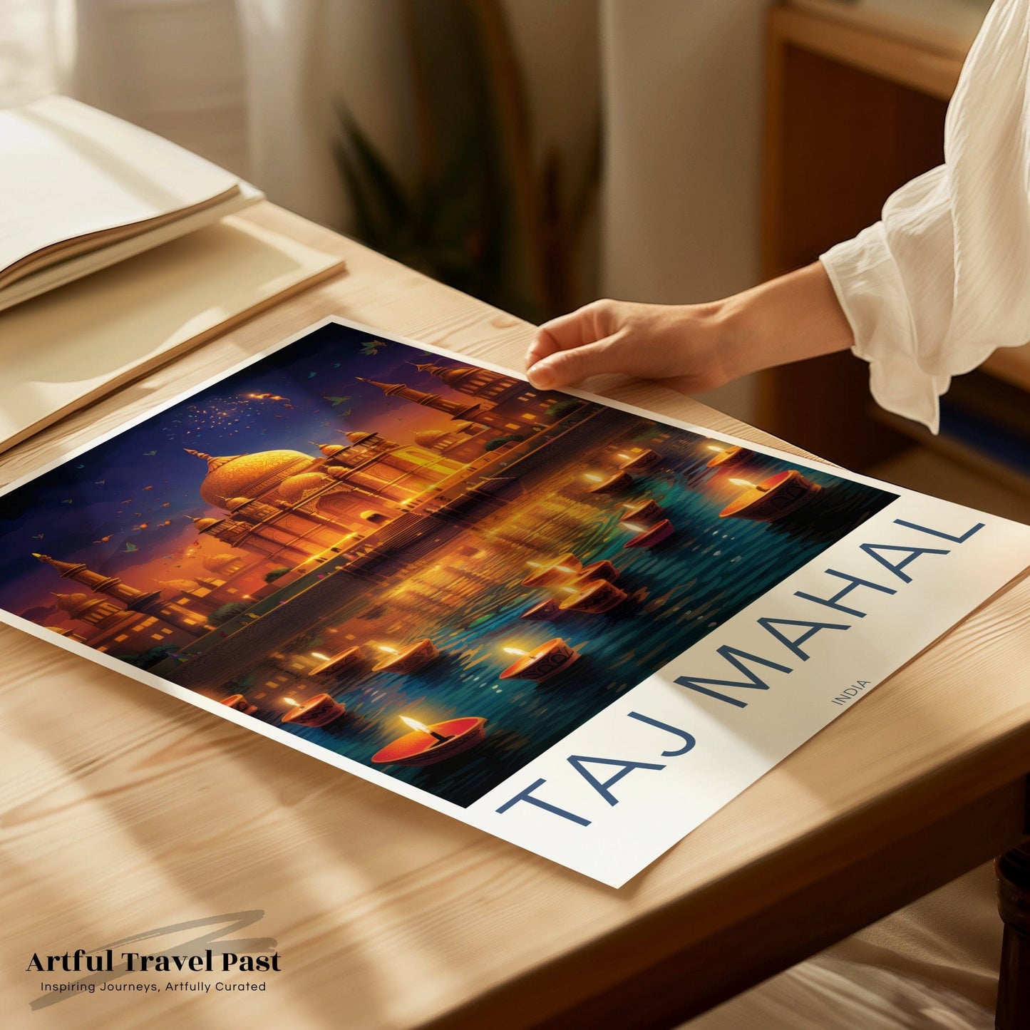Taj Mahal Poster - India Wall Art