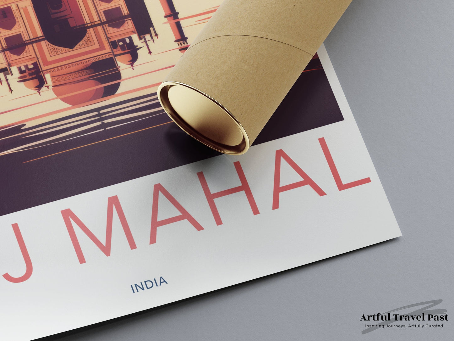 Taj Mahal Poster - India Wall Art