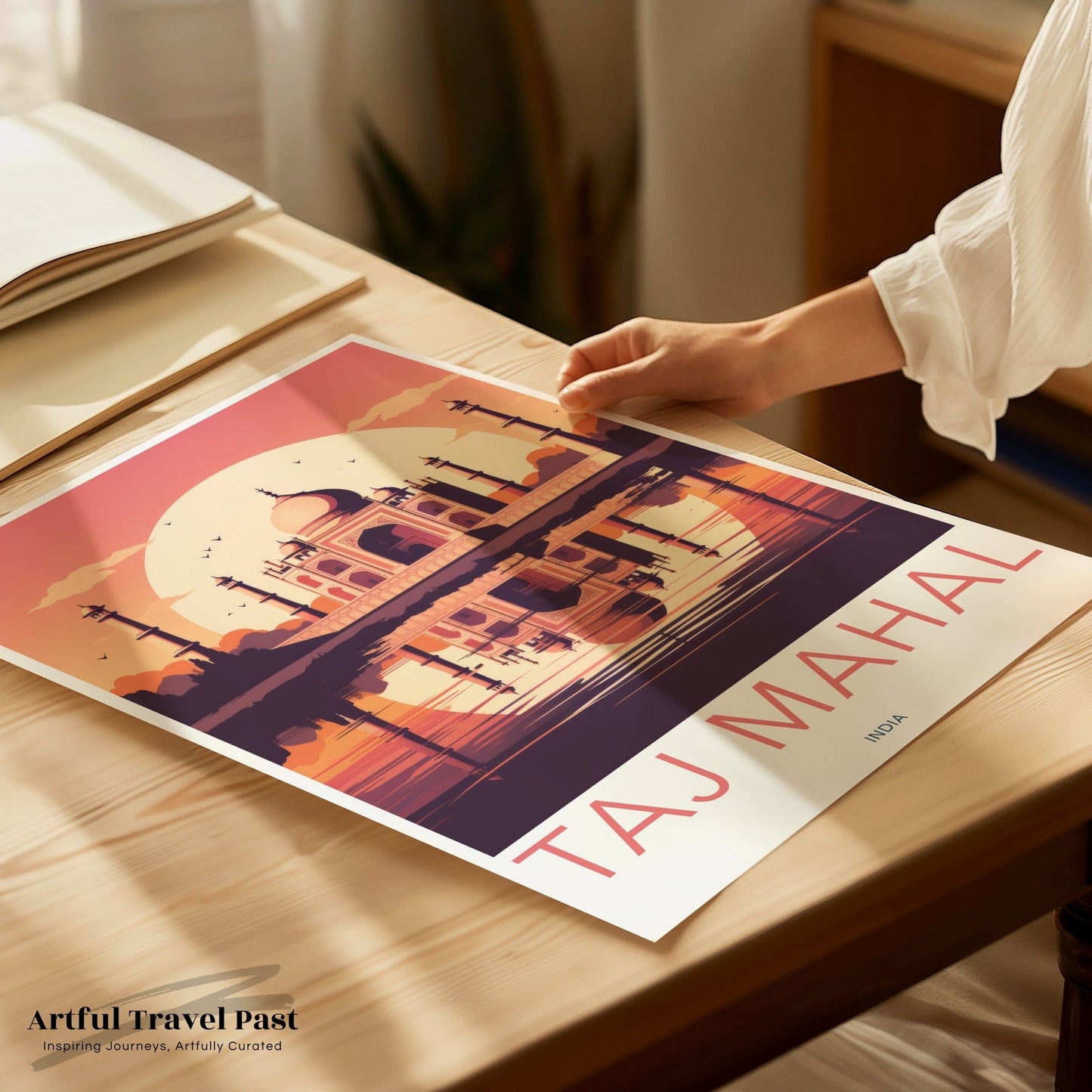 Taj Mahal Poster - India Wall Art