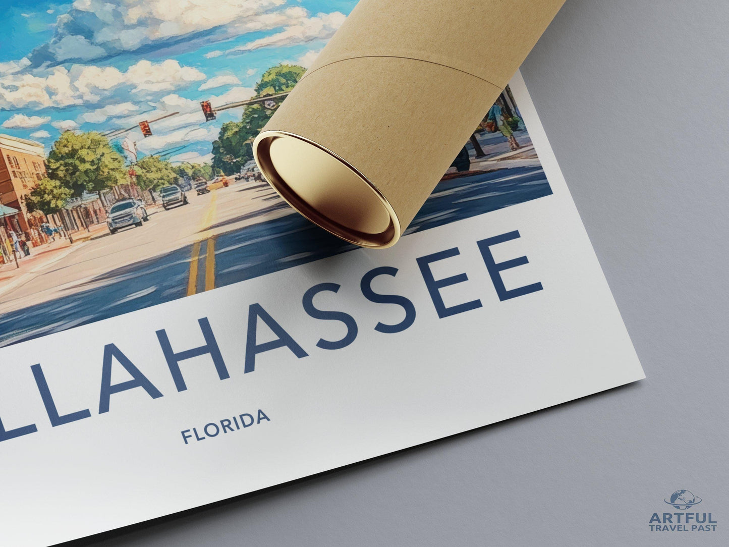 Tallahassee Poster - Florida Wall Art