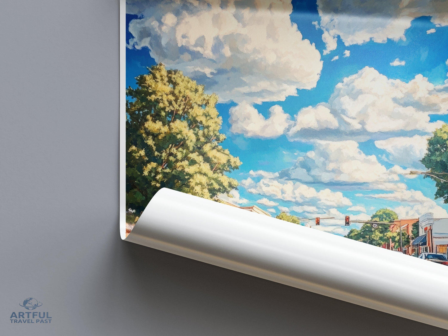 Tallahassee Poster - Florida Wall Art