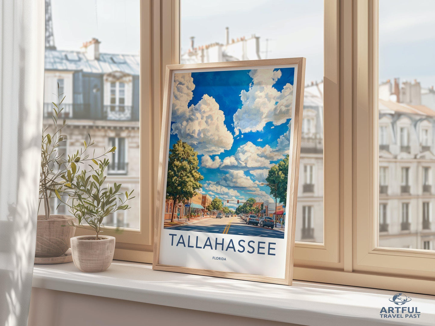 Tallahassee Poster - Florida Wall Art