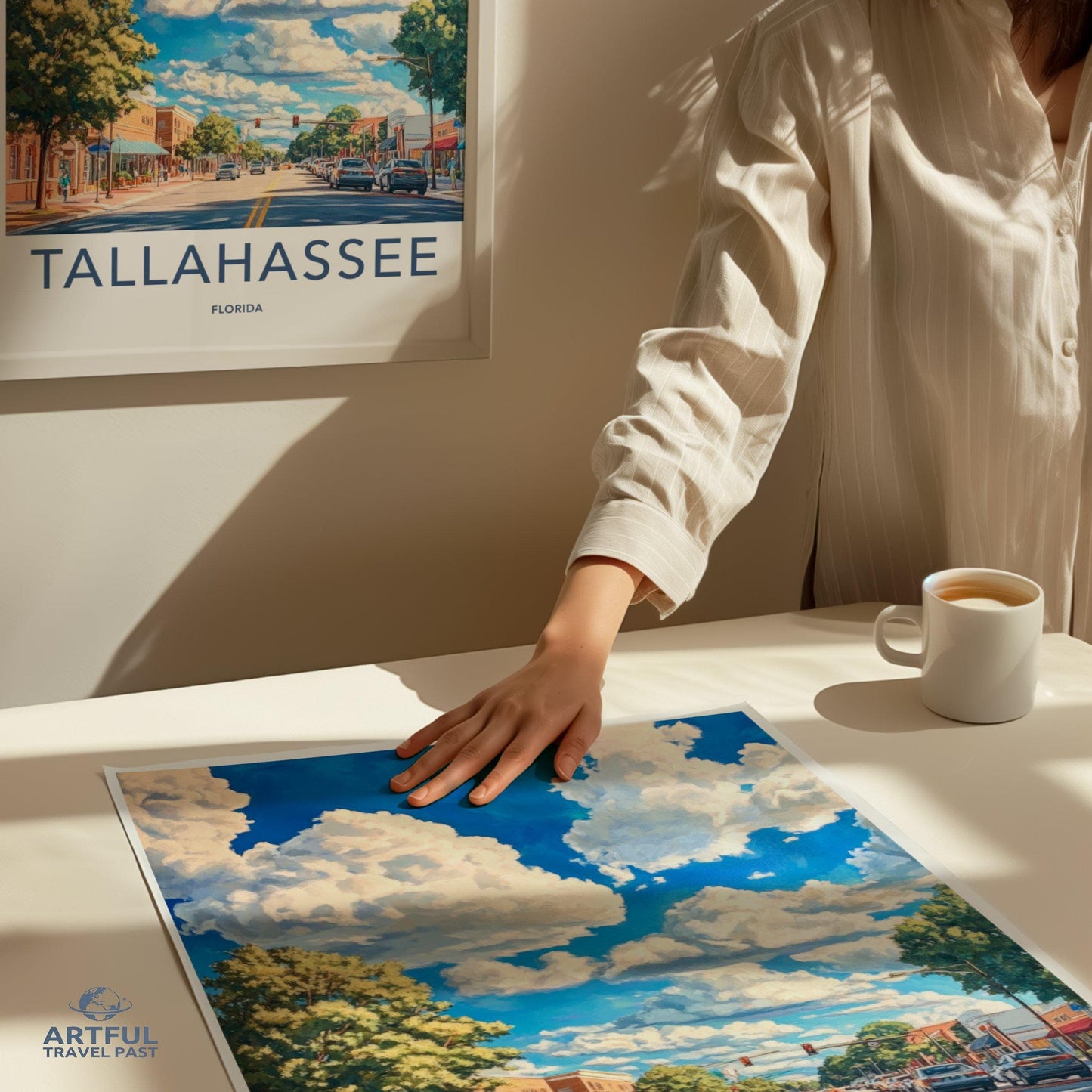 Tallahassee Poster - Florida Wall Art