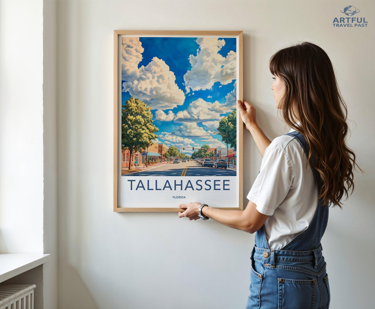 Tallahassee Poster - Florida Wall Art