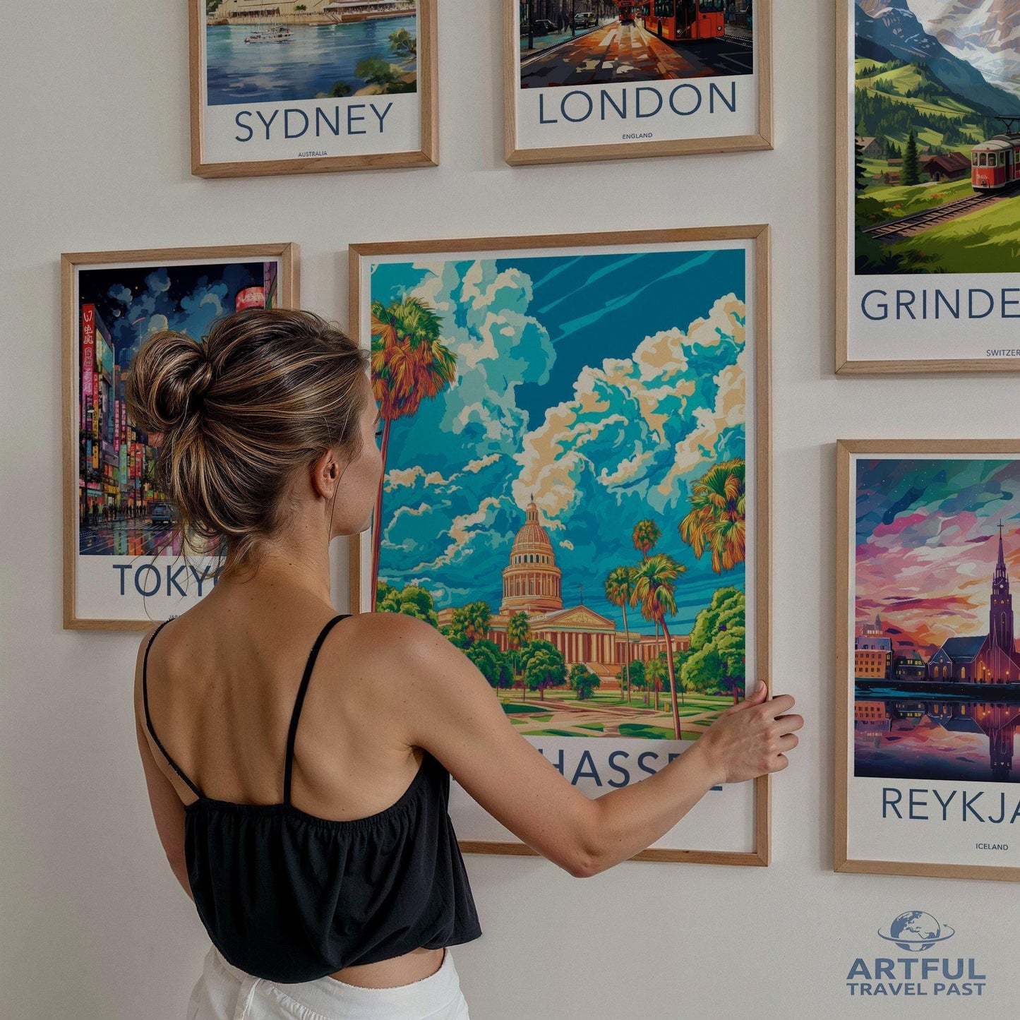 Tallahassee Poster - Florida Wall Art