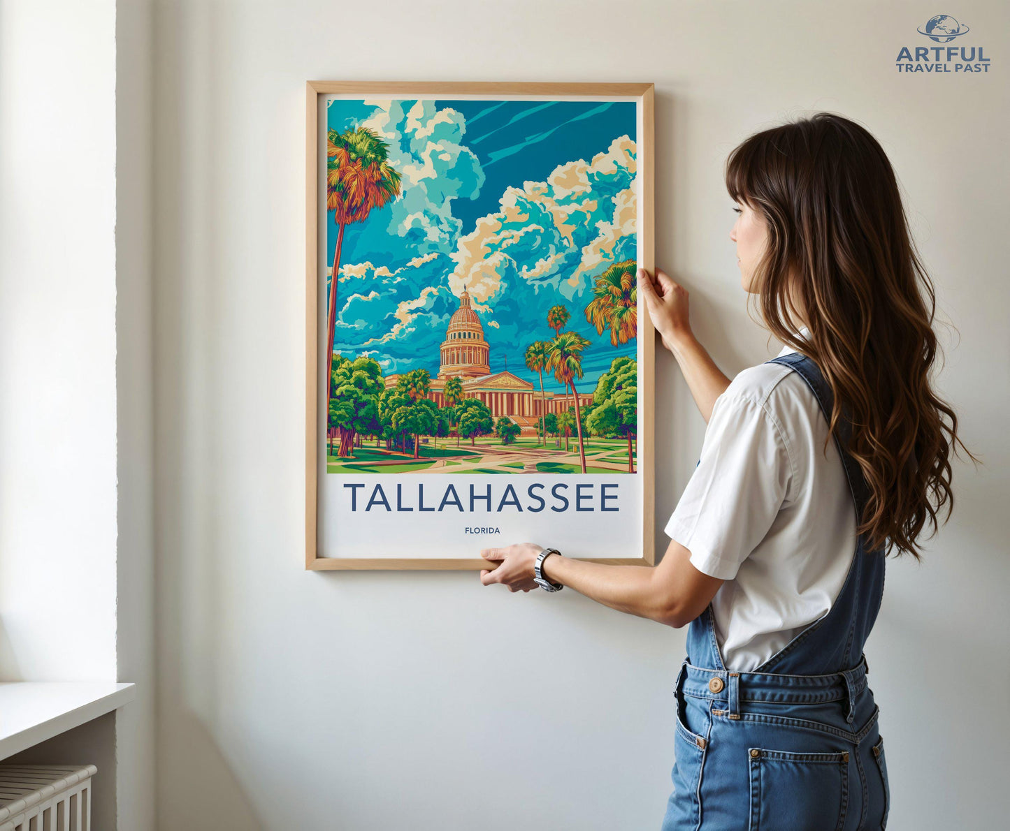 Tallahassee Poster - Florida Wall Art