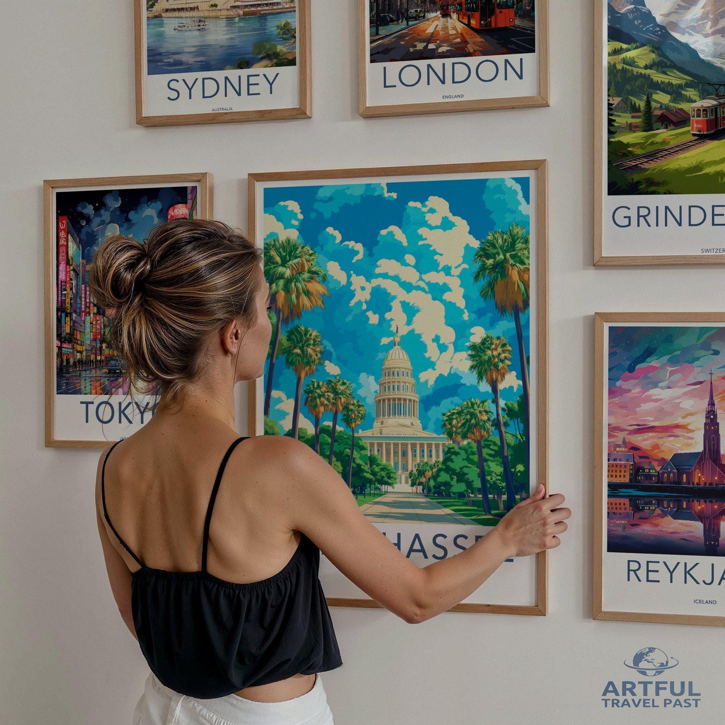 Tallahassee Poster - Florida Wall Art