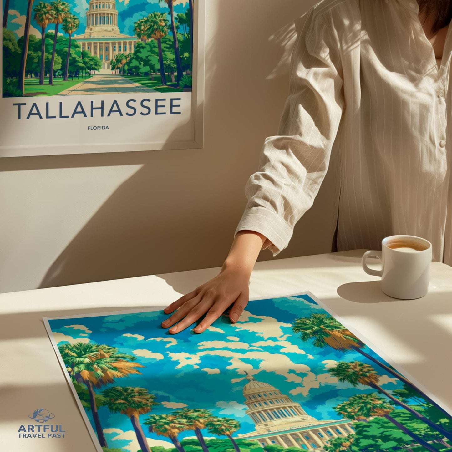 Tallahassee Poster - Florida Wall Art