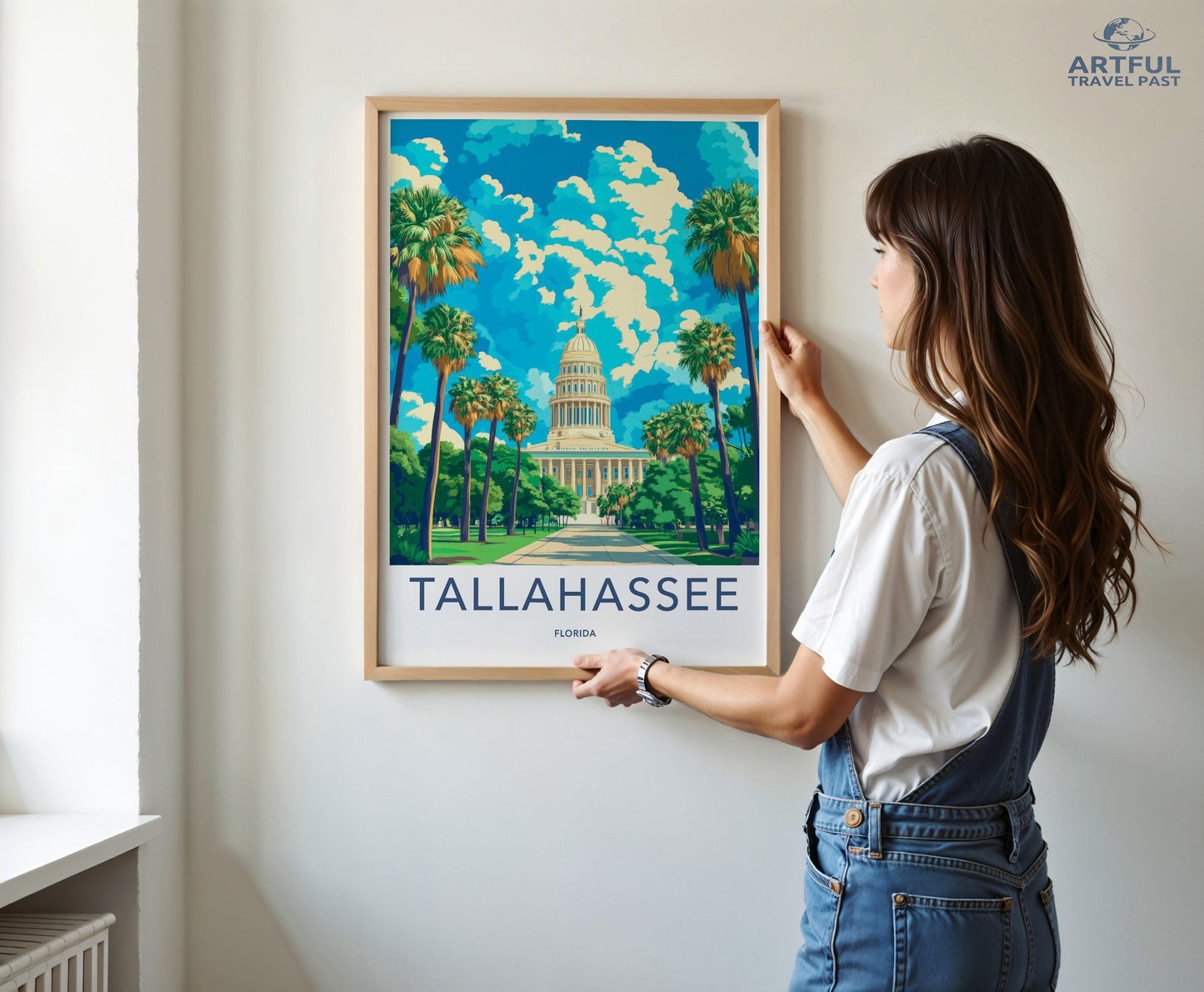 Tallahassee Poster - Florida Wall Art