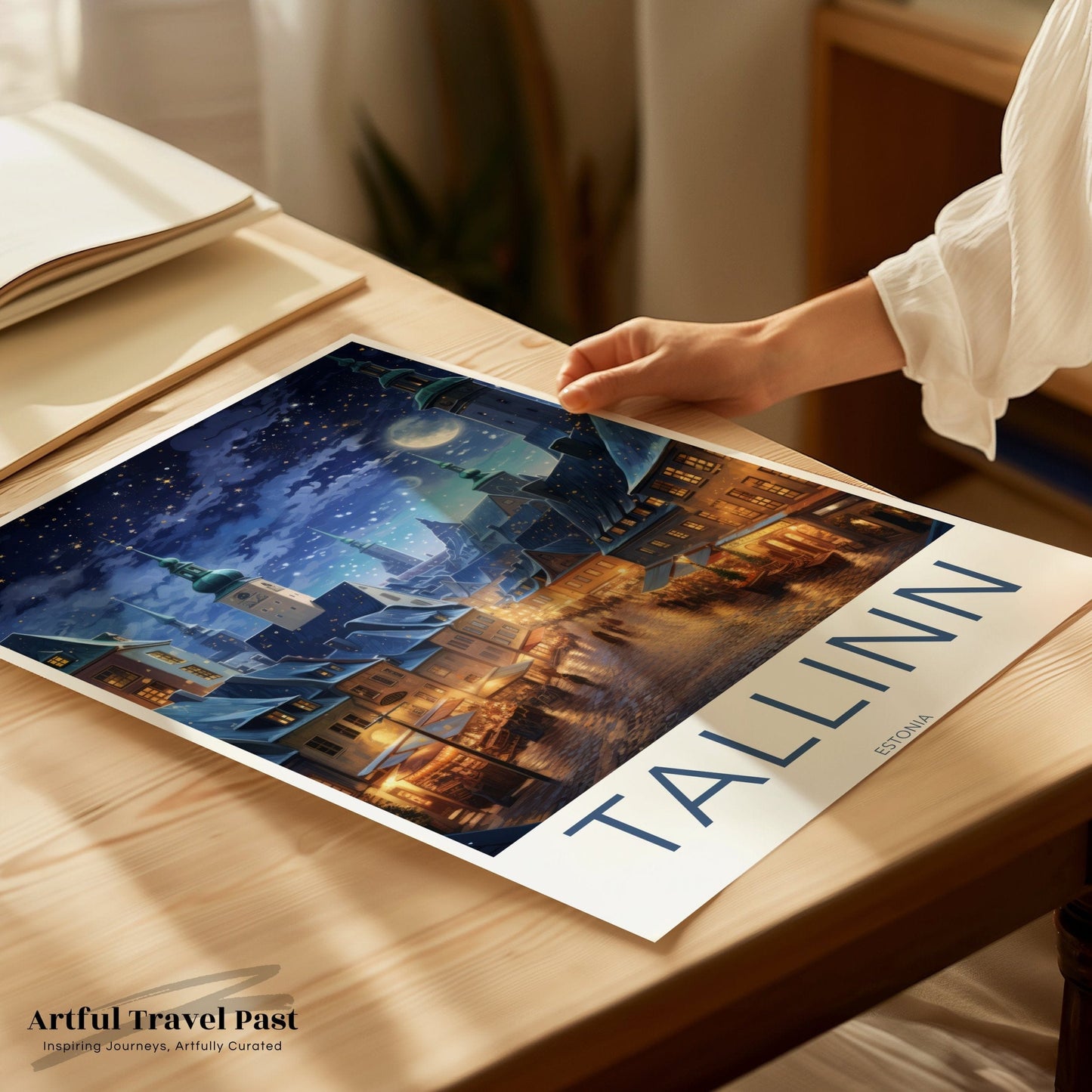 Tallinn Poster - Estonia Wall Art