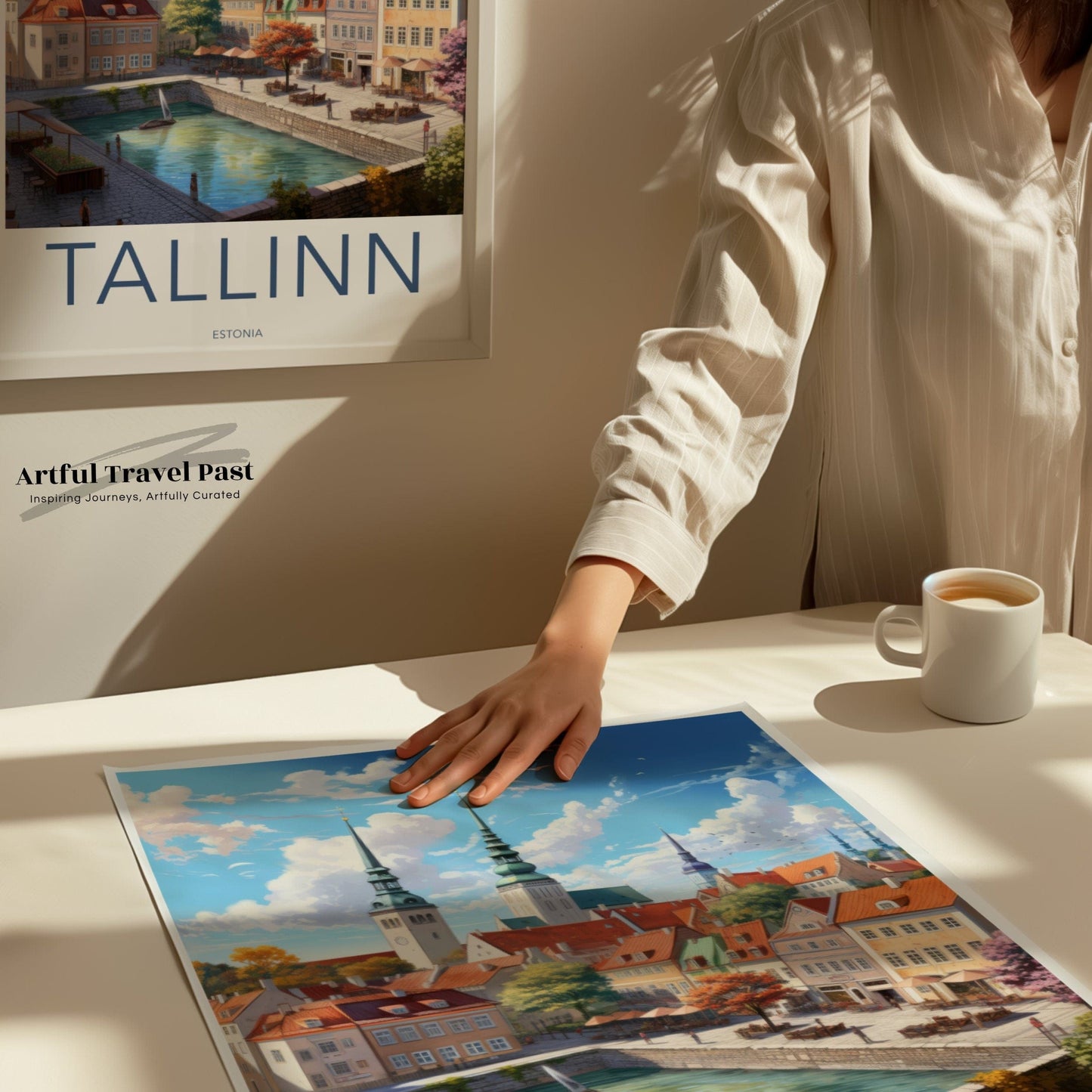 Tallinn Poster - Estonia Wall Art